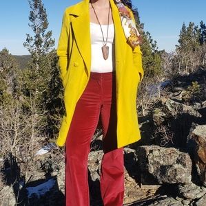 Vintage Yellow Coat